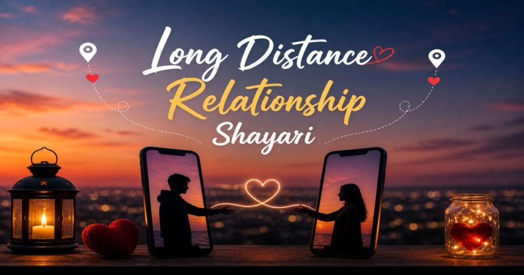 Long Distance Relationship Shayari in Hindi