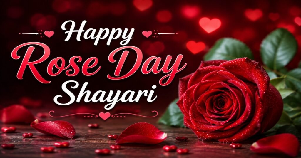 Happy Rose Day Shayari in Hindi