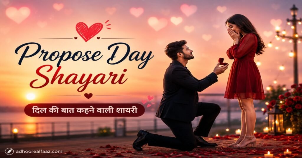Propose Day Shayari in Hindi