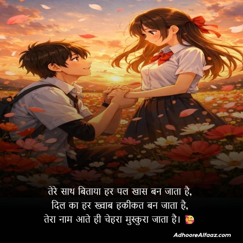 Romantic Love Shayari for Propose Day