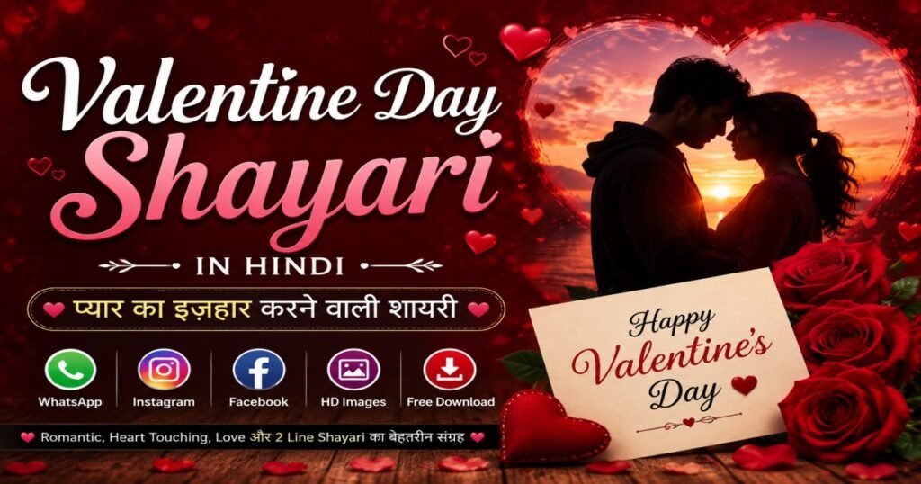 Valentine Day Shayari in Hindi