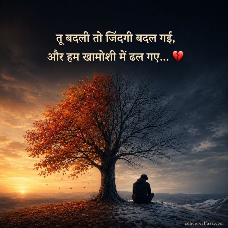 Sad Breakup Shayari for Girlfriend